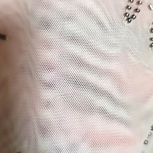 FOREVER 21 WOMEN'S CROPPED BEADED TAN CARDIGAN SIZE SMALL - Picture 7 of 7